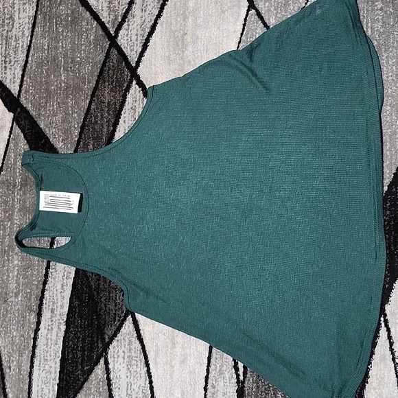 FREE PEOPLE SET-OF-5 RACERBACK RIBBED RELAXED FIT TANK-TOPS LARGE PRICE FIRM - Picture 6 of 12